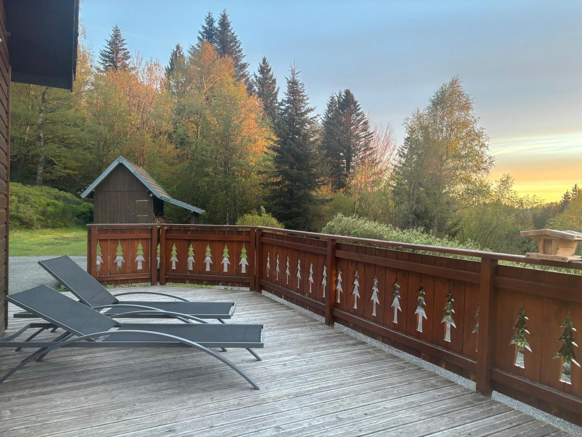 Chalet Avec Jacuzzi Prive, Vue Sur Les Vosges Belfahy Εξωτερικό φωτογραφία