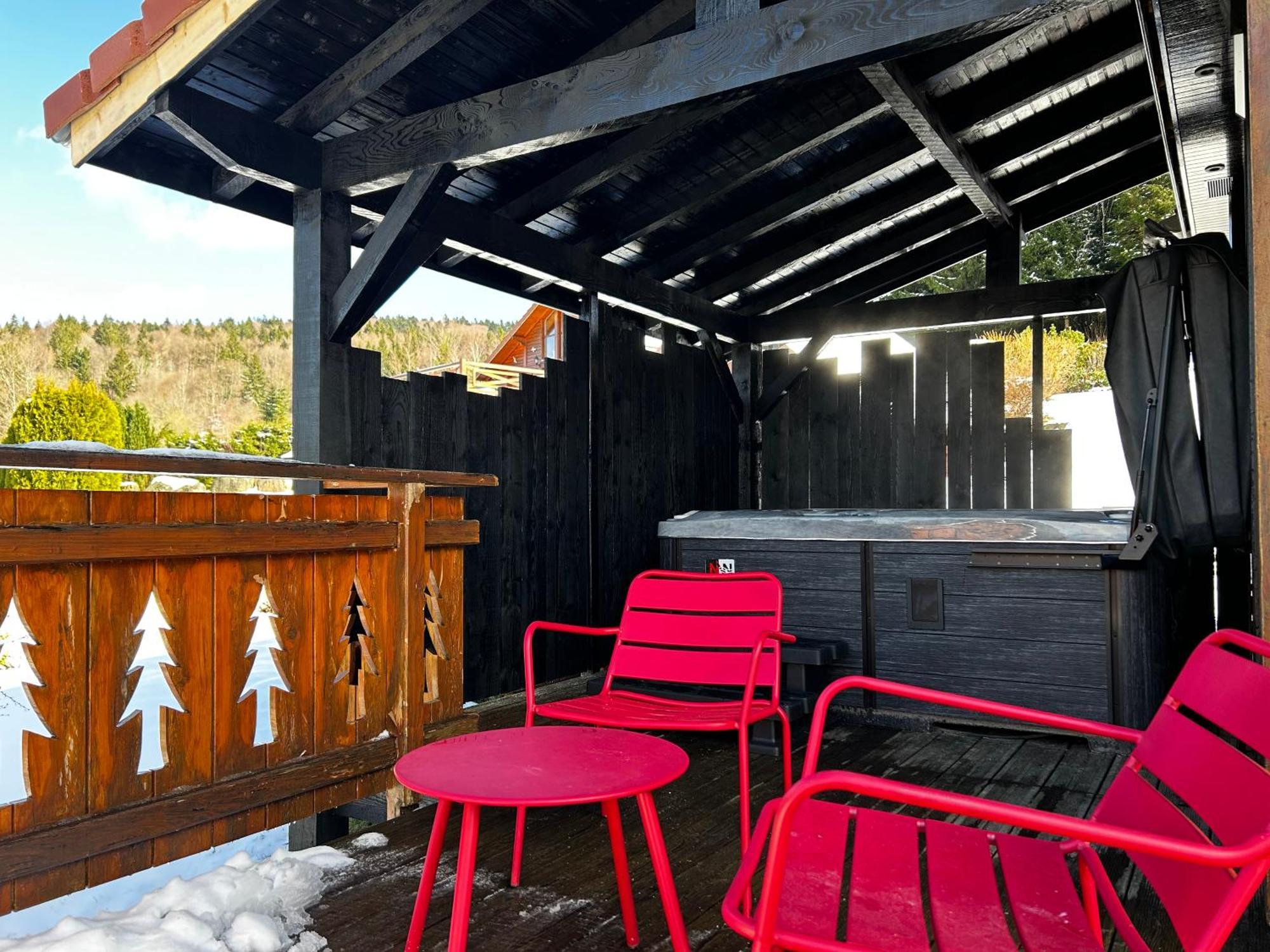 Chalet Avec Jacuzzi Prive, Vue Sur Les Vosges Belfahy Εξωτερικό φωτογραφία