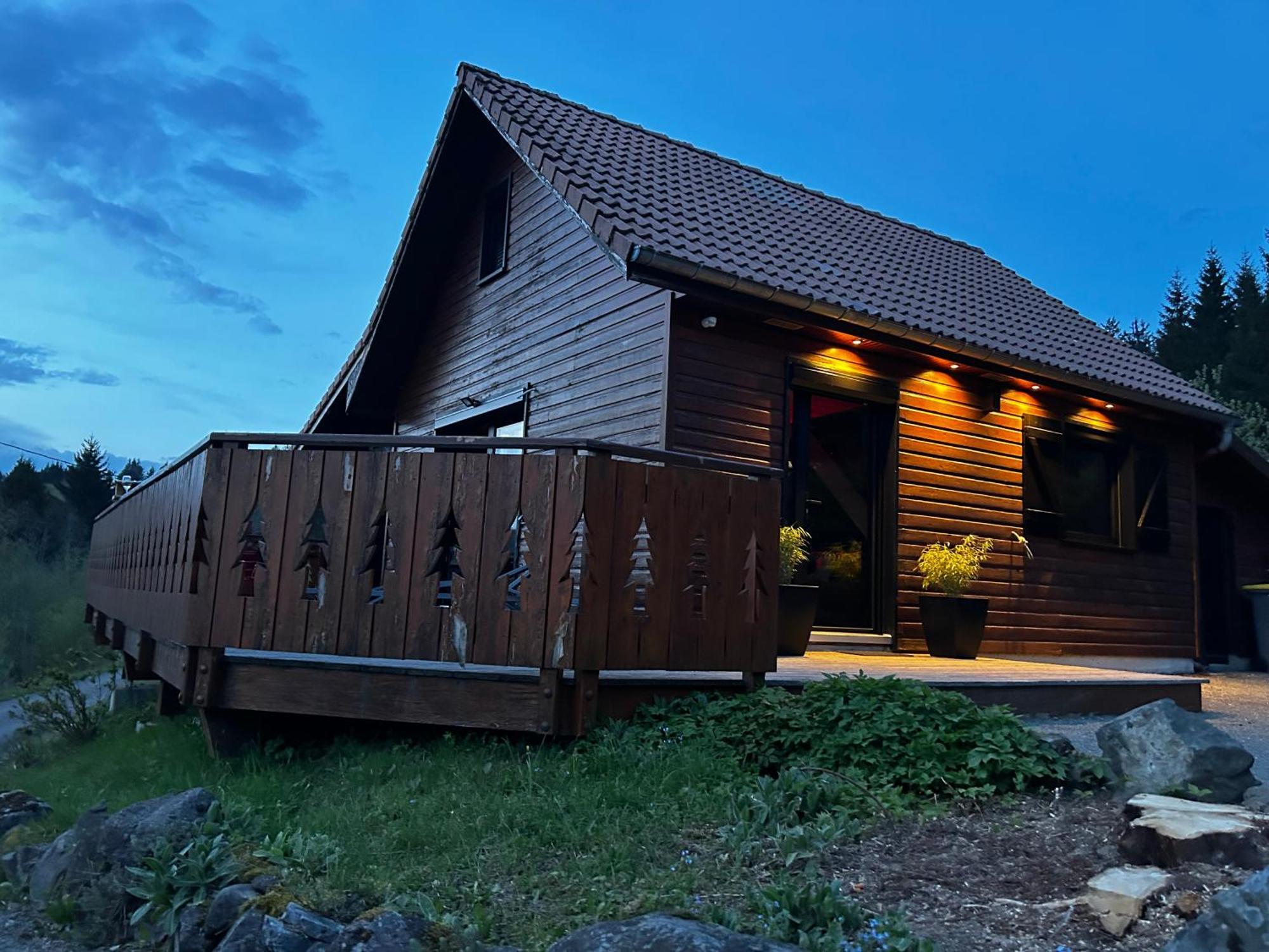 Chalet Avec Jacuzzi Prive, Vue Sur Les Vosges Belfahy Εξωτερικό φωτογραφία